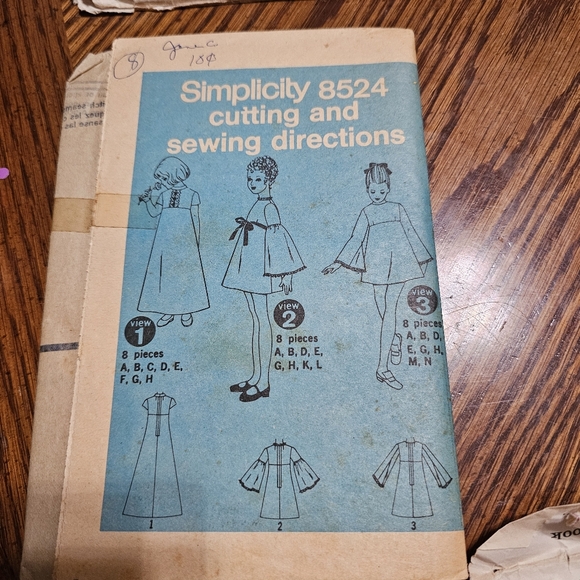 Simplicity Vintage Sewing Pattern Lot - Picture 3 of 10